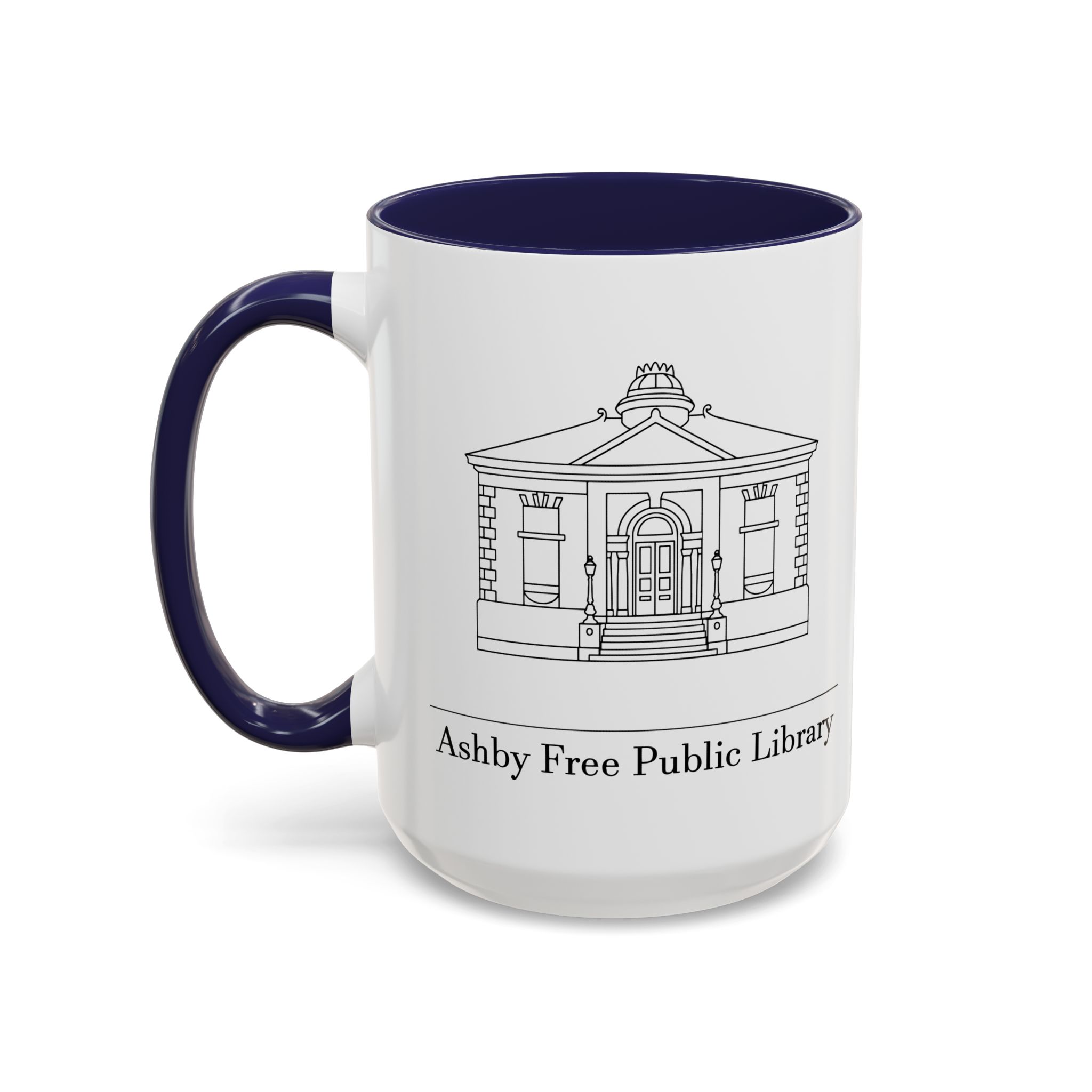 Ashby Free Public Library Mug - Image 39