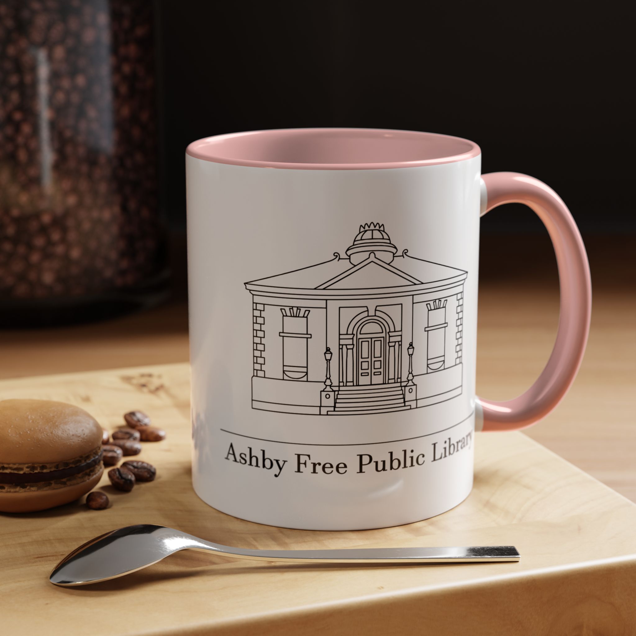 Ashby Free Public Library Mug - Image 23