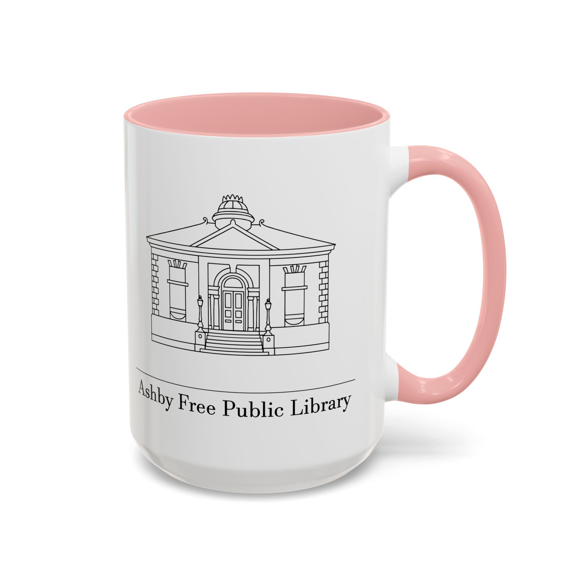 Ashby Free Public Library Mug - Image 44