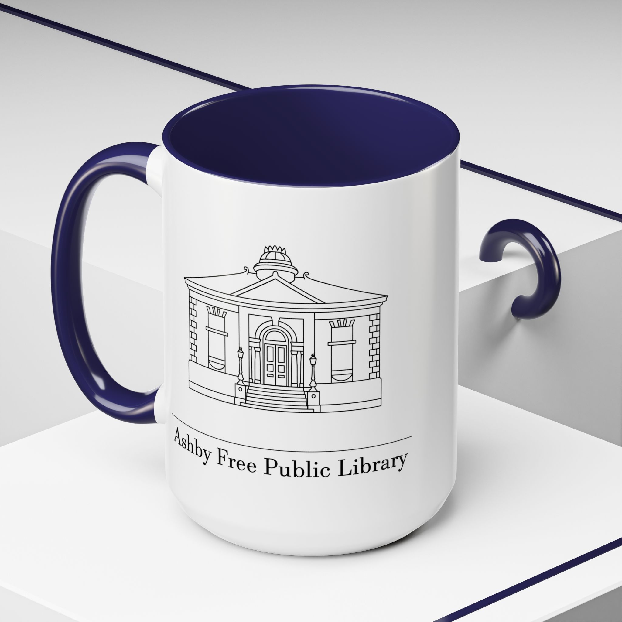 Ashby Free Public Library Mug - Image 42