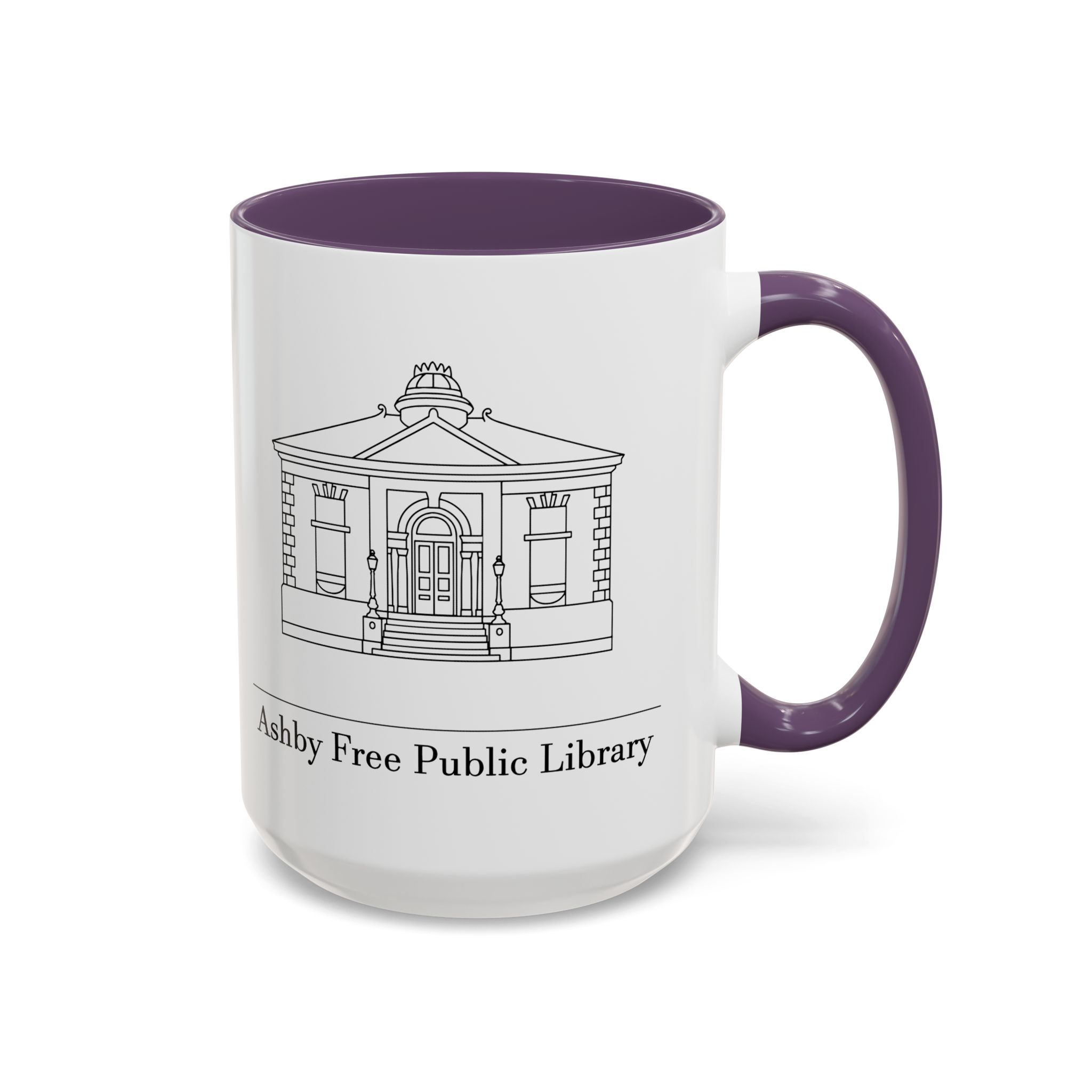 Ashby Free Public Library Mug - Image 78