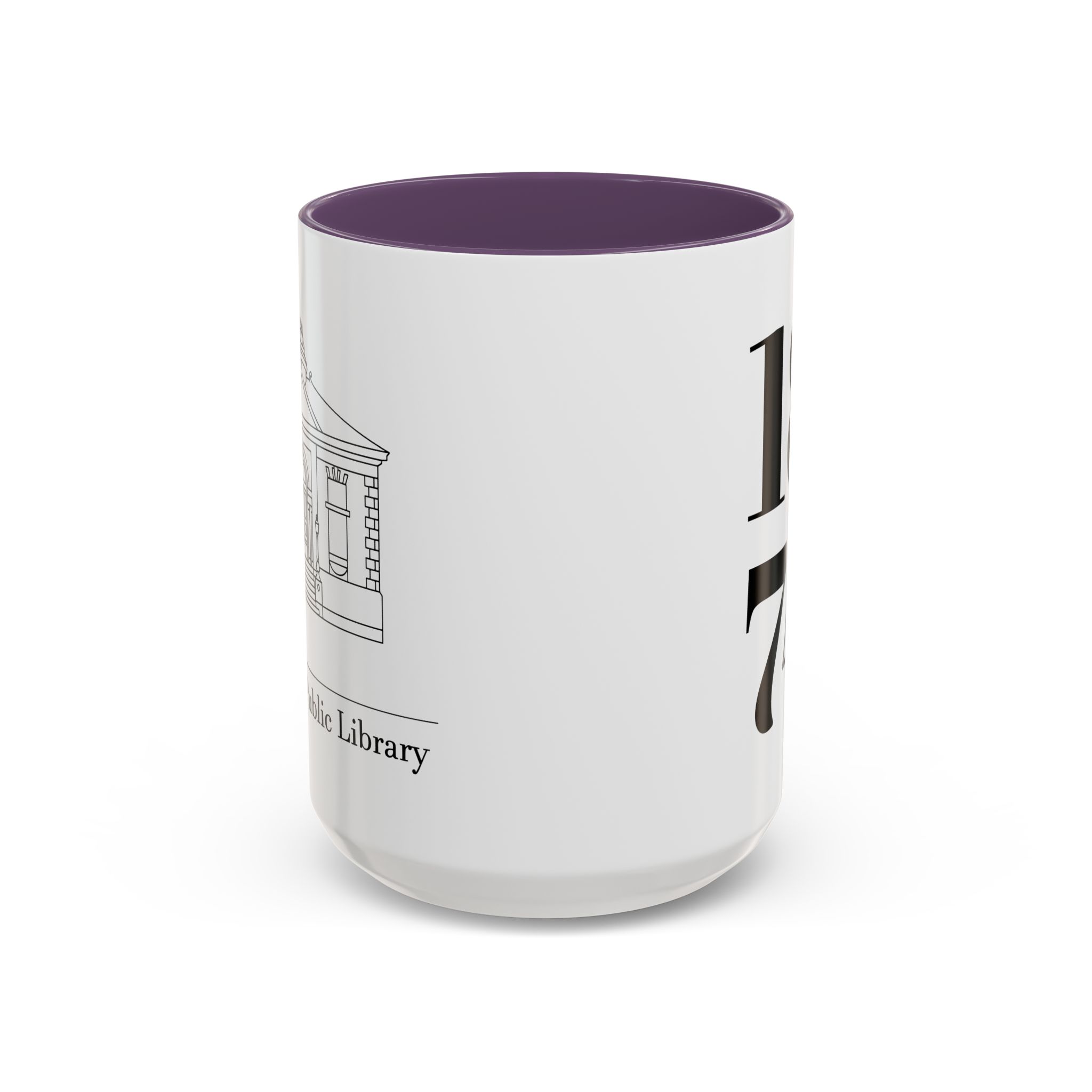 Ashby Free Public Library Mug (1874) - Image 2