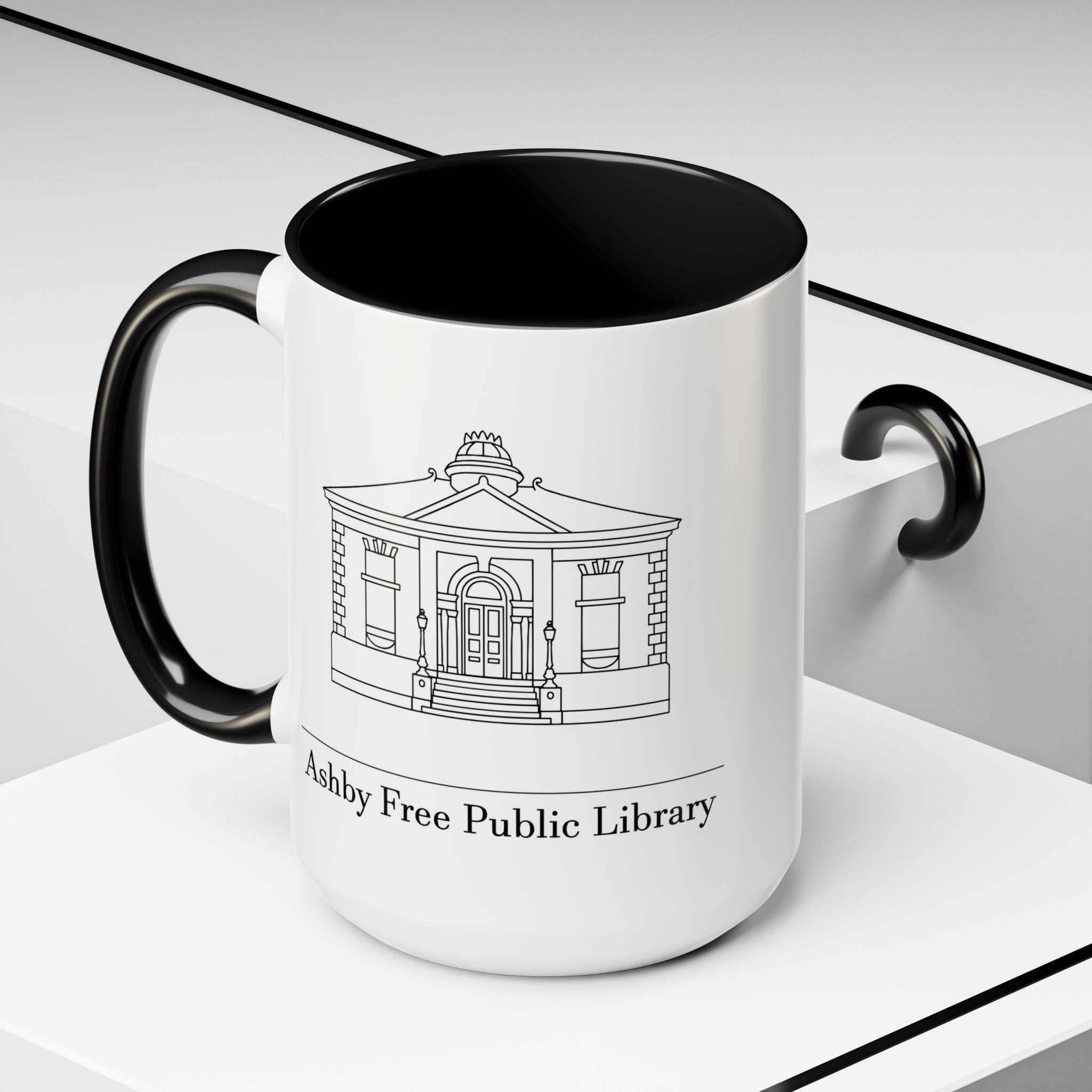 Ashby Free Public Library Mug - Image 36