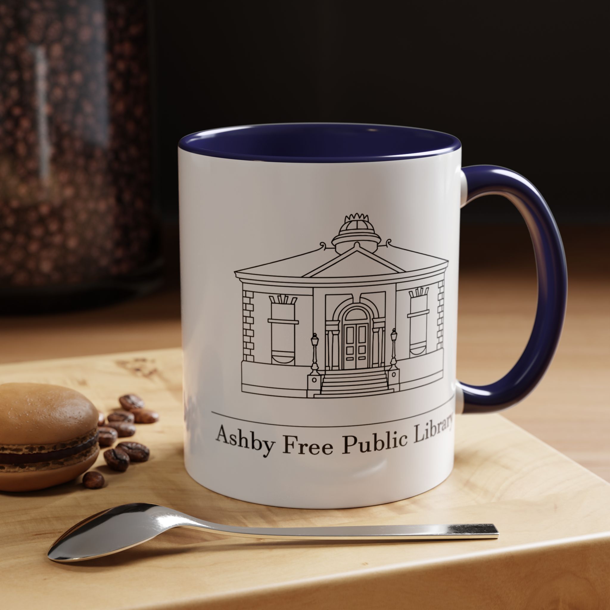 Ashby Free Public Library Mug - Image 17
