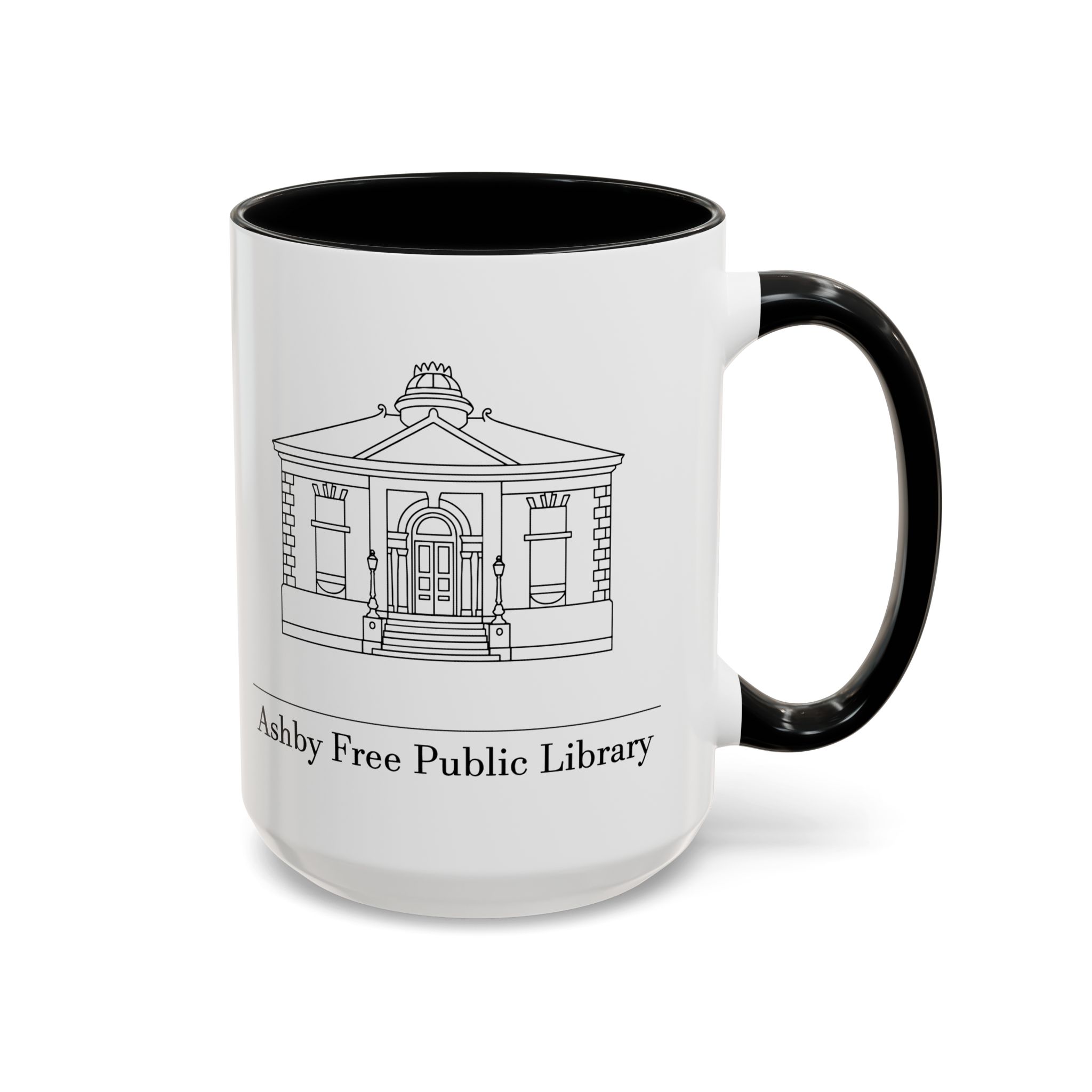 Ashby Free Public Library Mug - Image 32