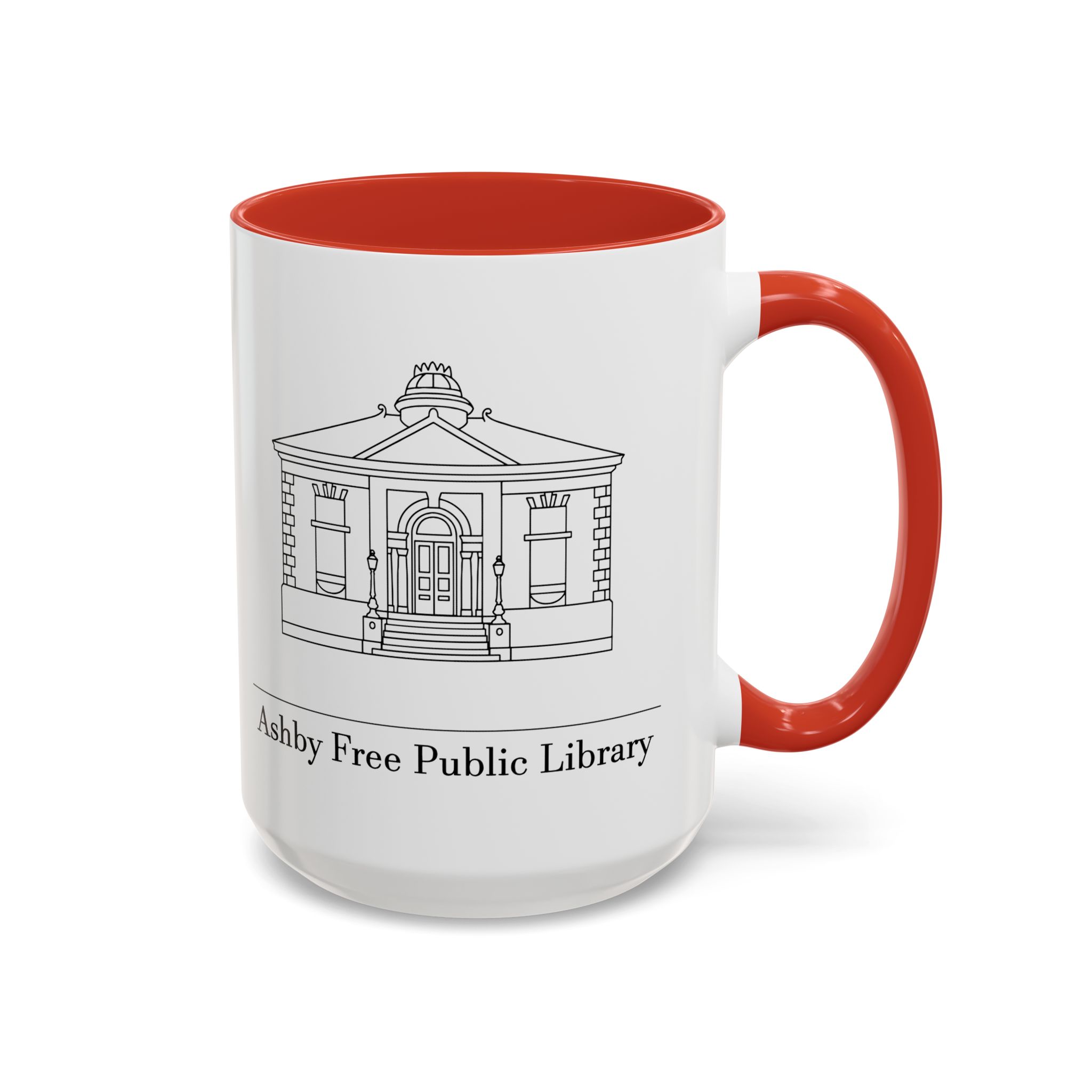 Ashby Free Public Library Mug - Image 50