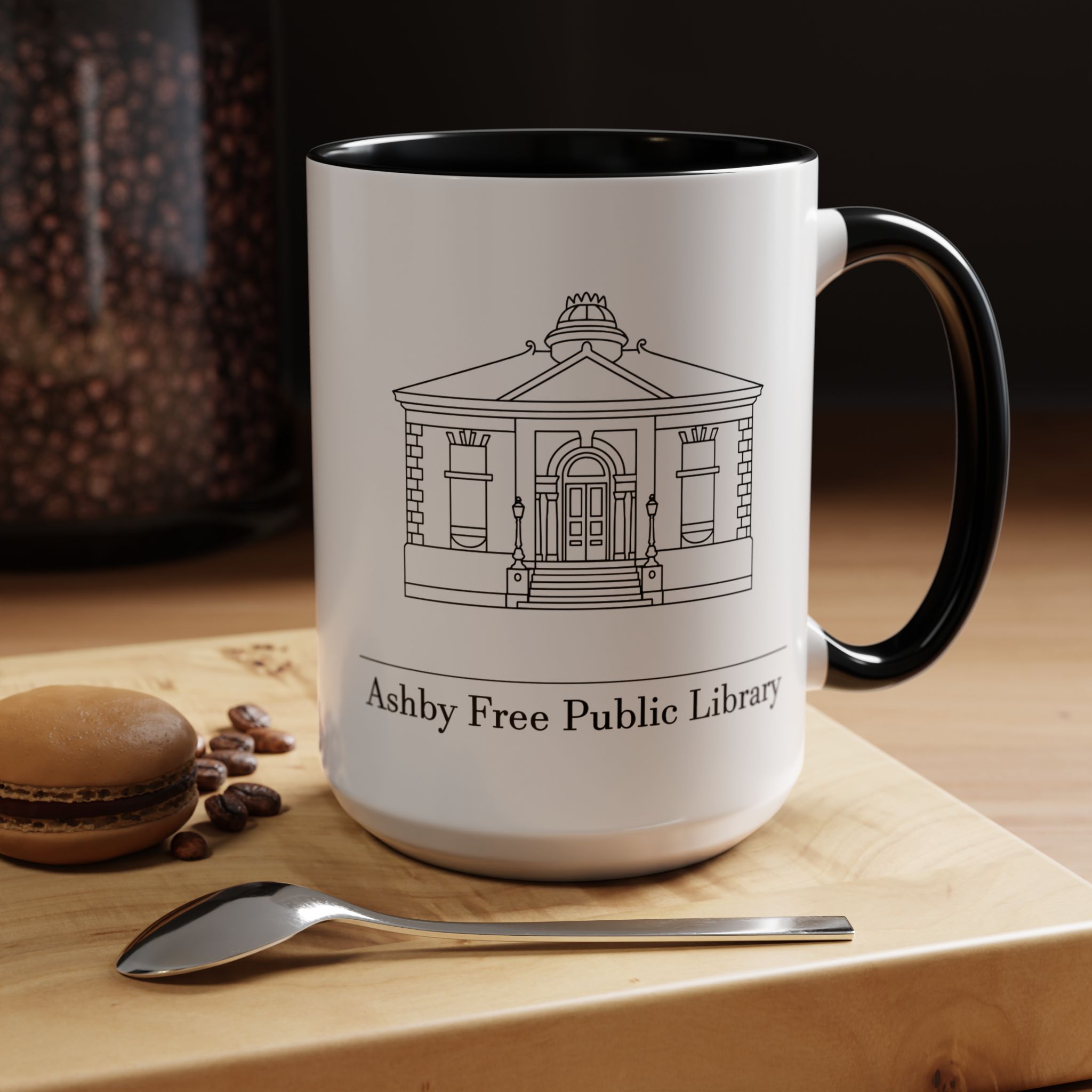 Ashby Free Public Library Mug - Image 35