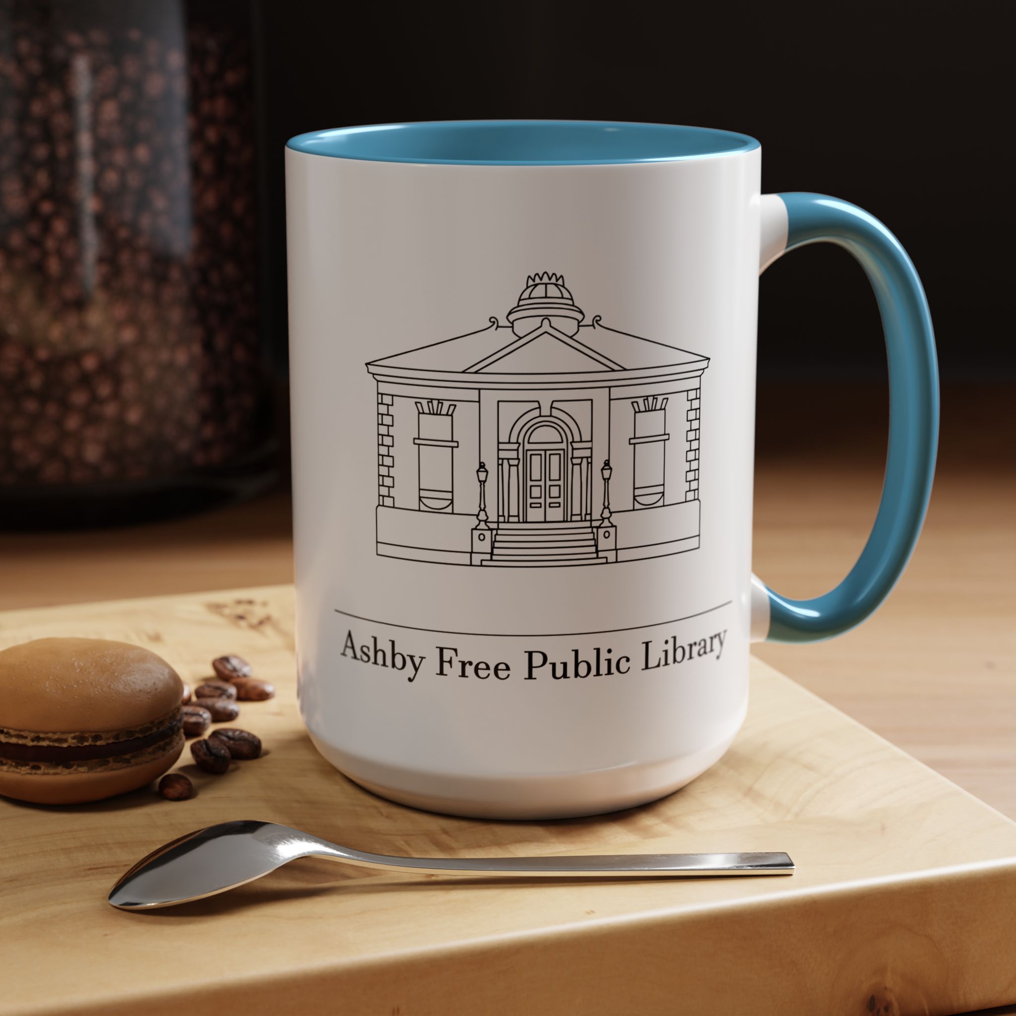 Ashby Free Public Library Mug - Image 6