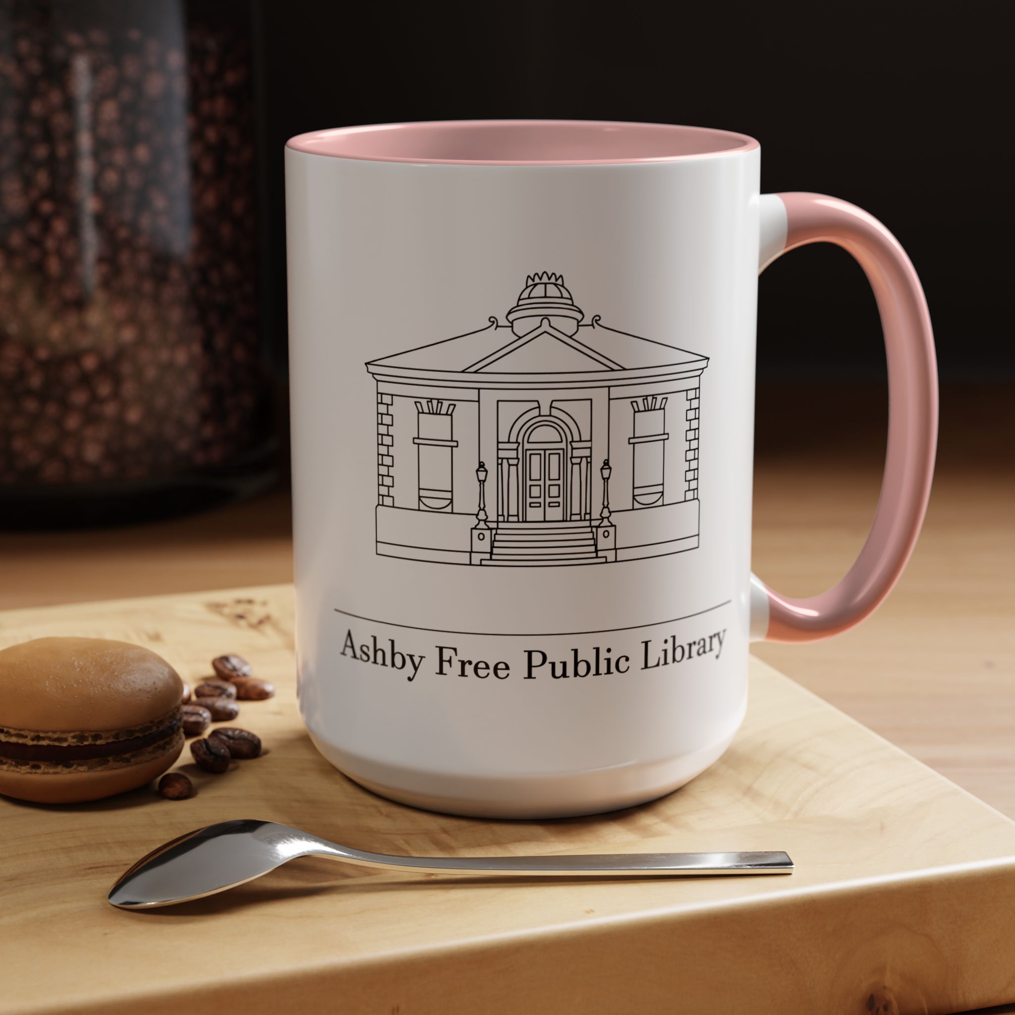 Ashby Free Public Library Mug - Image 47