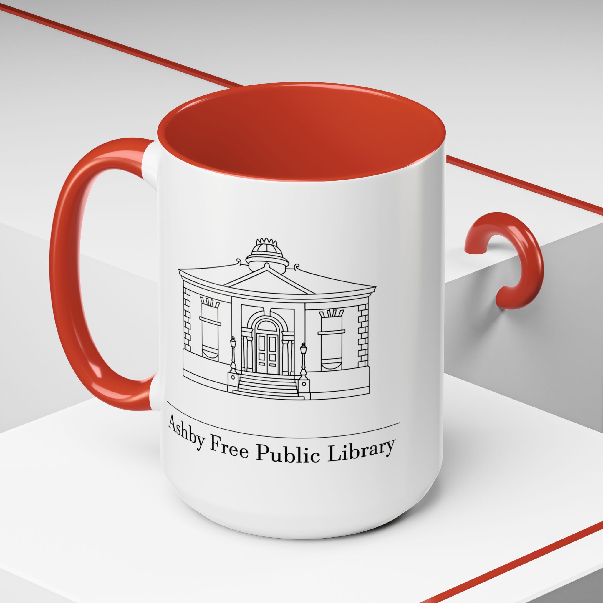 Ashby Free Public Library Mug (1874) - Image 53