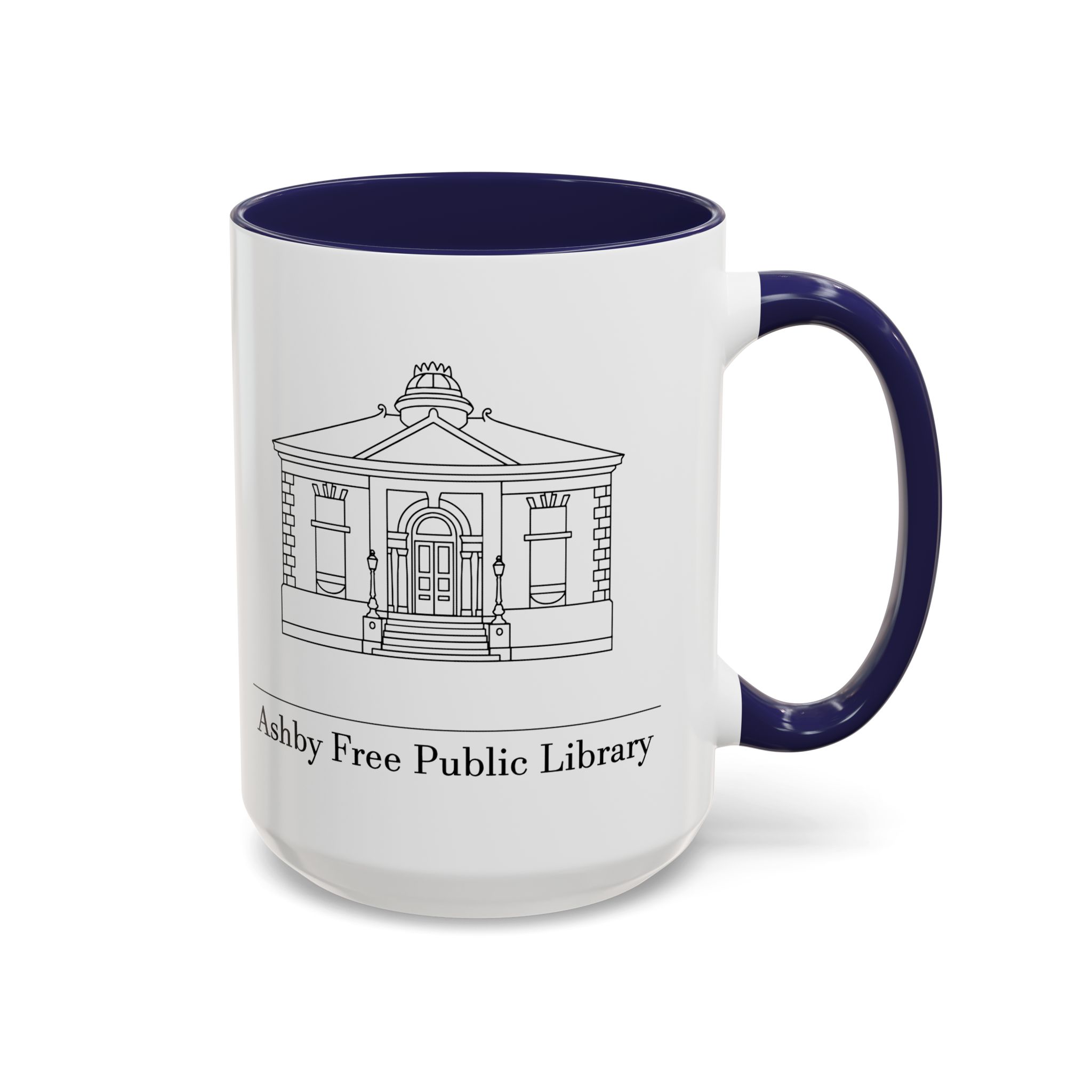Ashby Free Public Library Mug - Image 38