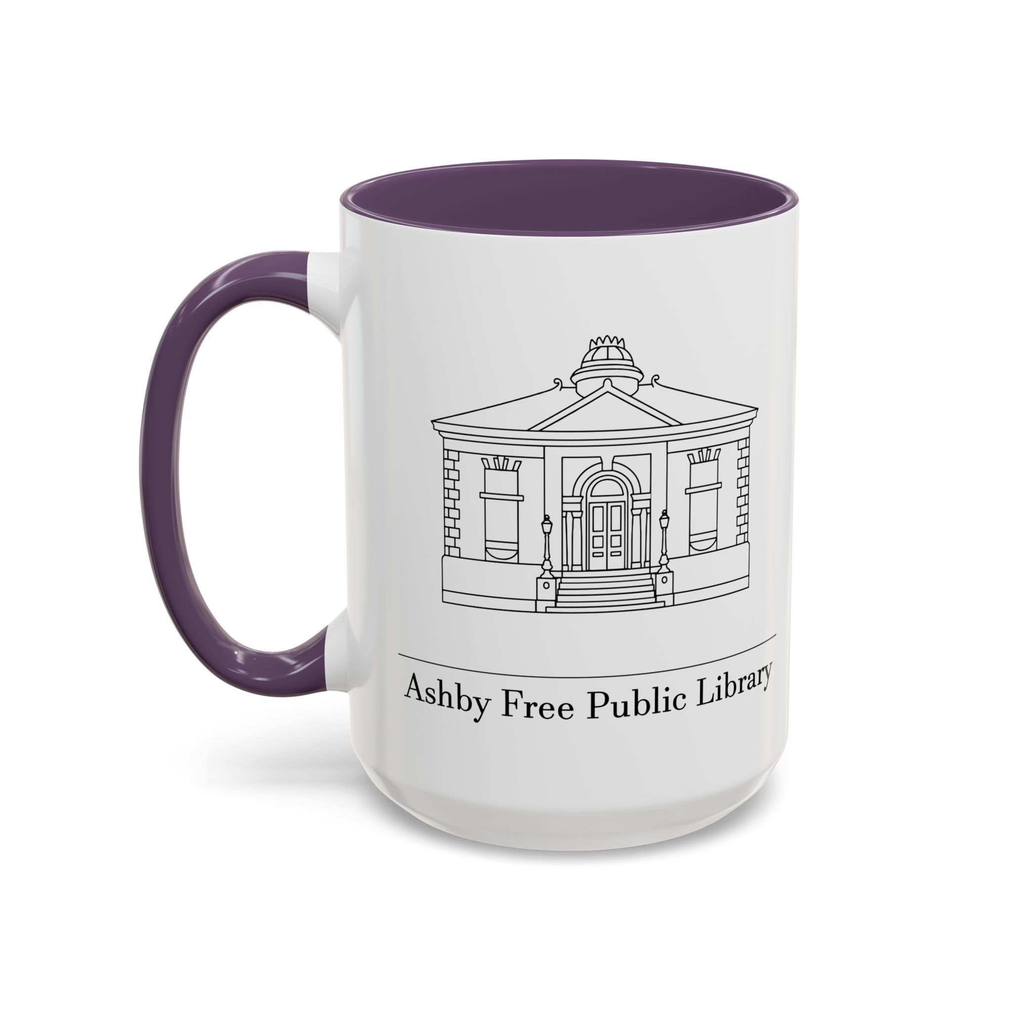 Ashby Free Public Library Mug - Image 79