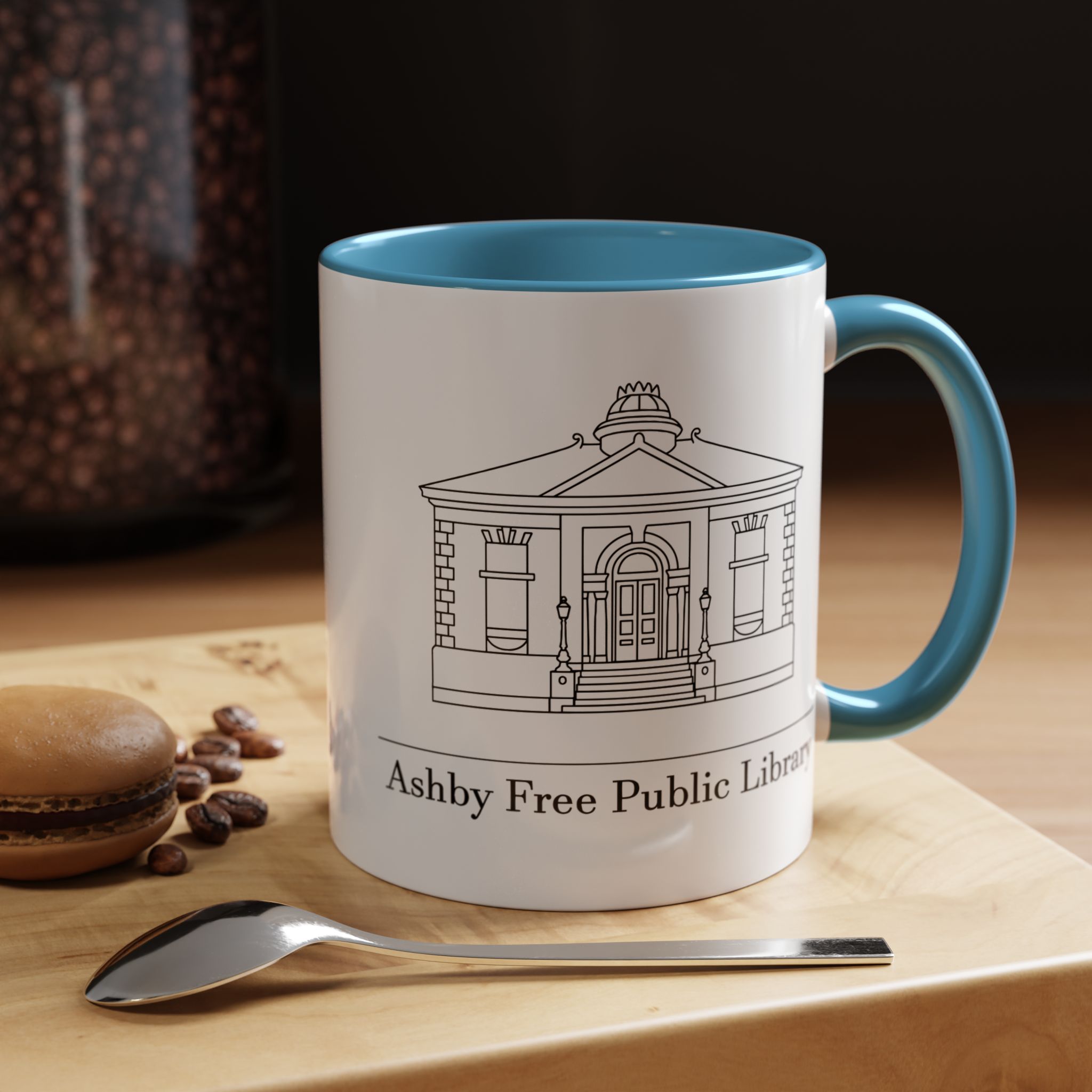 Ashby Free Public Library Mug - Image 59