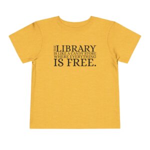 Toddler T-Shirt of the Ashby Free Public Library