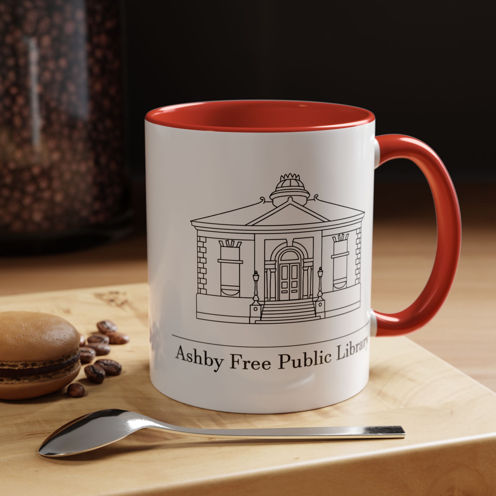 Ashby Free Public Library Mug - Image 29