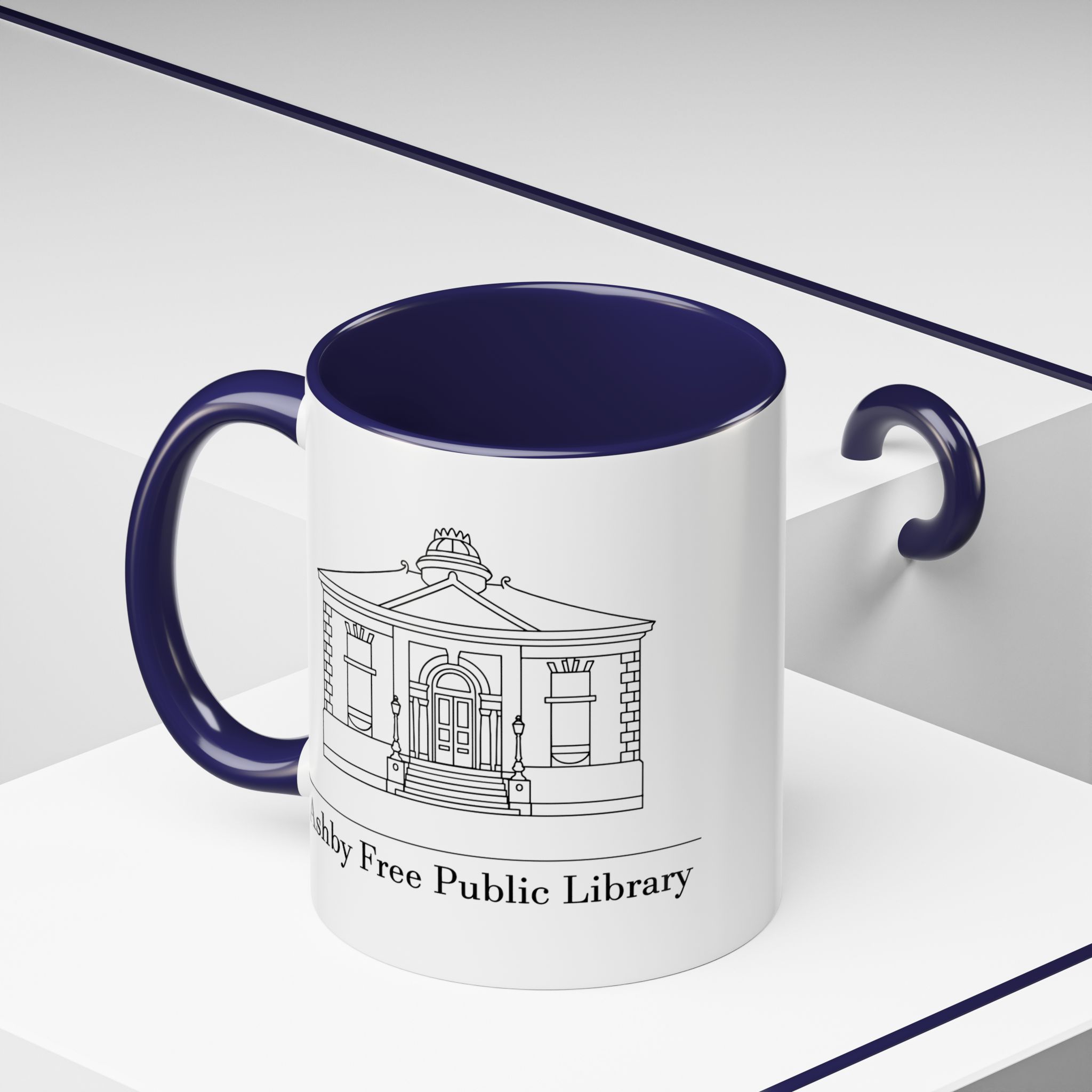 Ashby Free Public Library Mug - Image 18