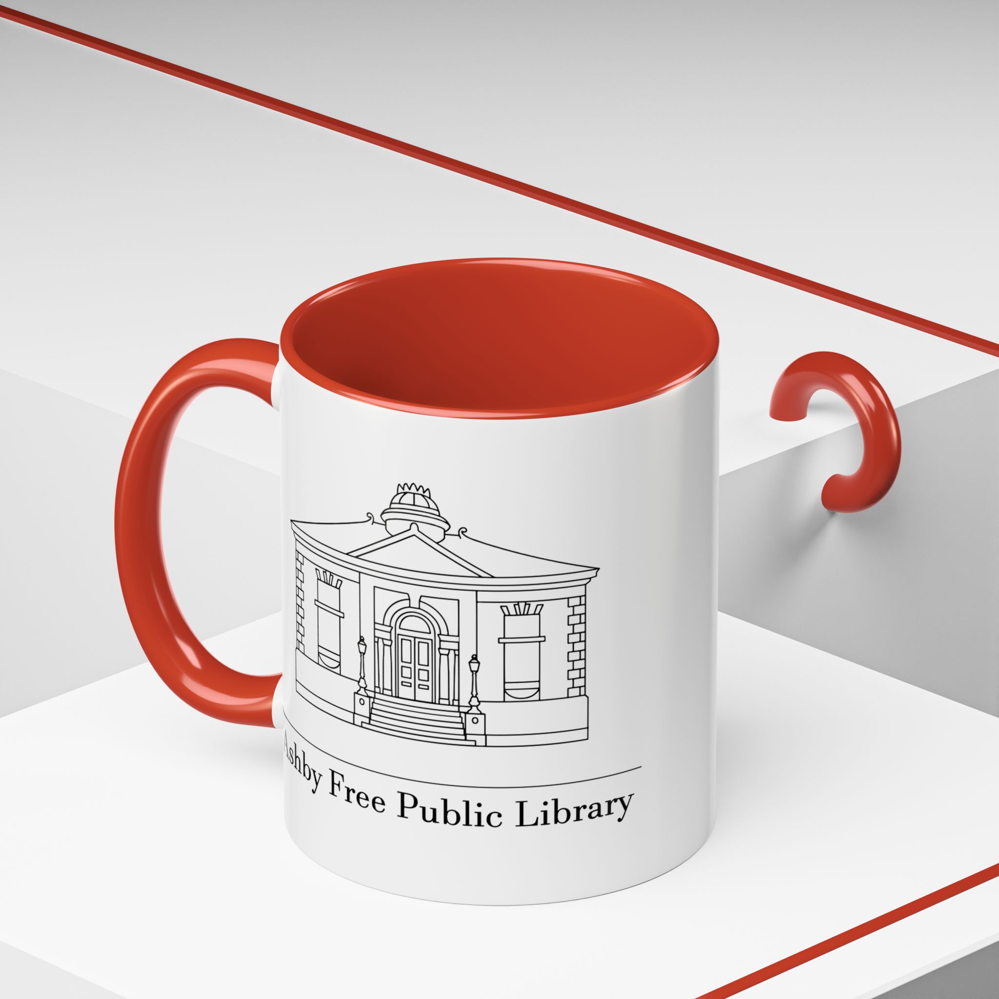 Ashby Free Public Library Mug (1874) - Image 35