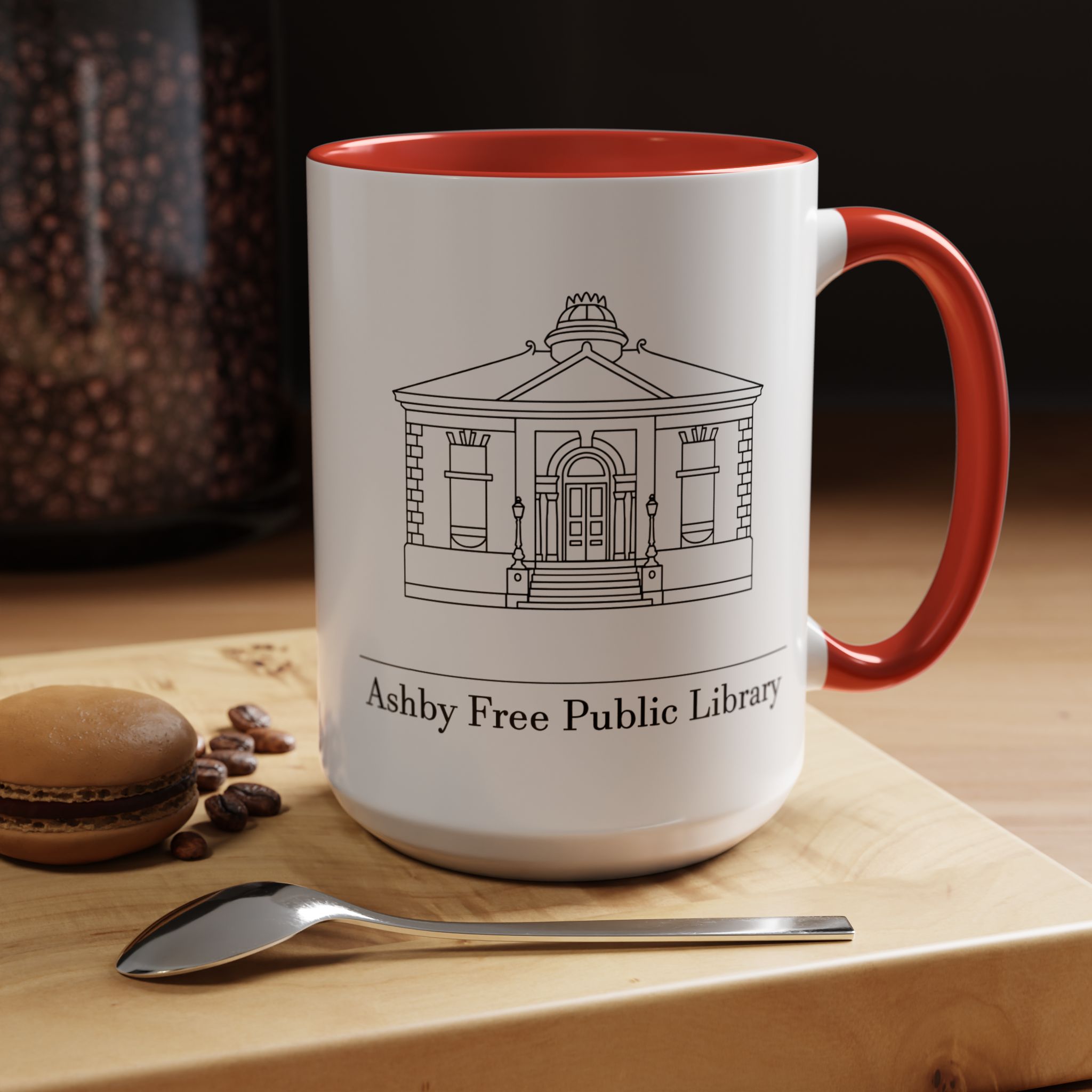 Ashby Free Public Library Mug - Image 53