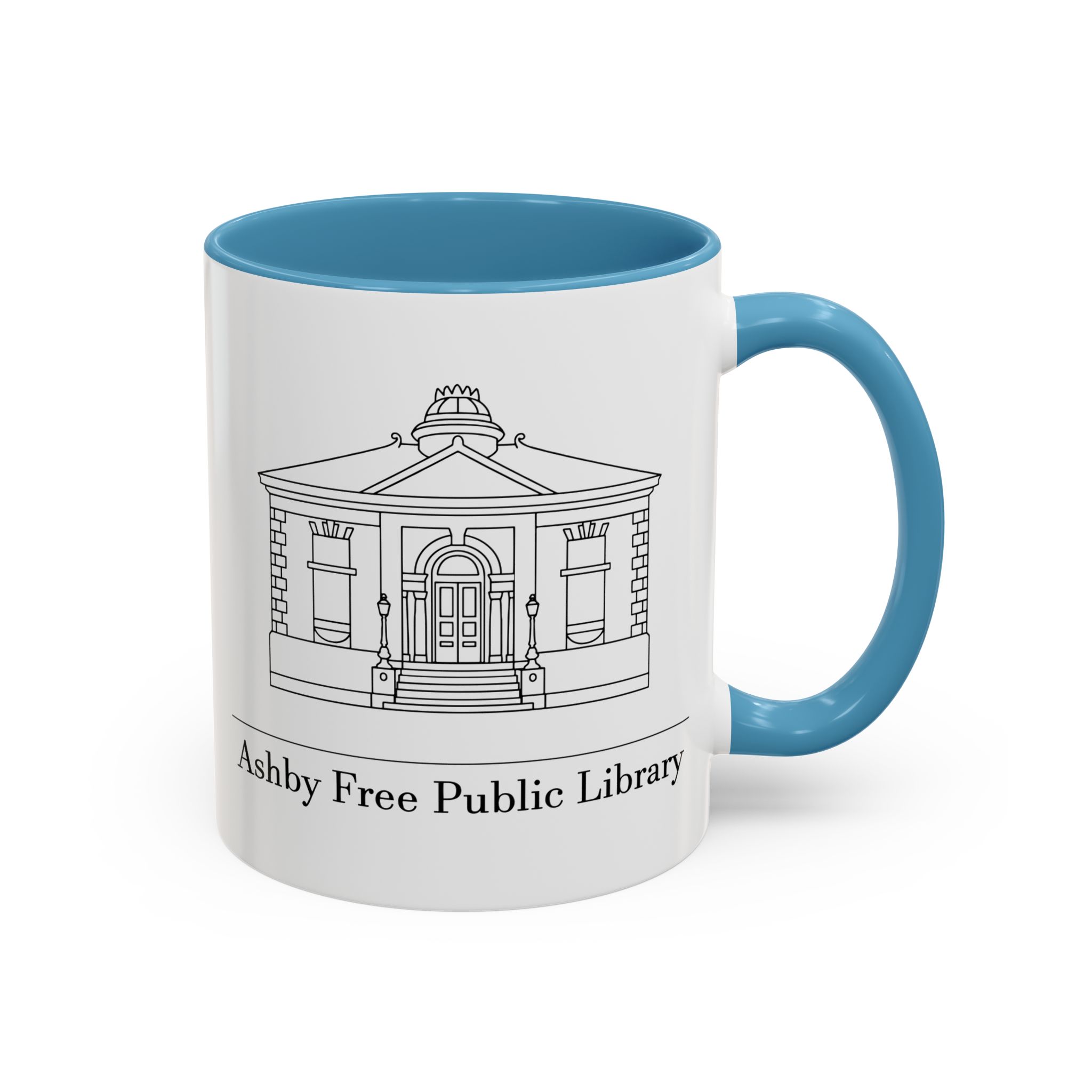 Ashby Free Public Library Mug - Image 56