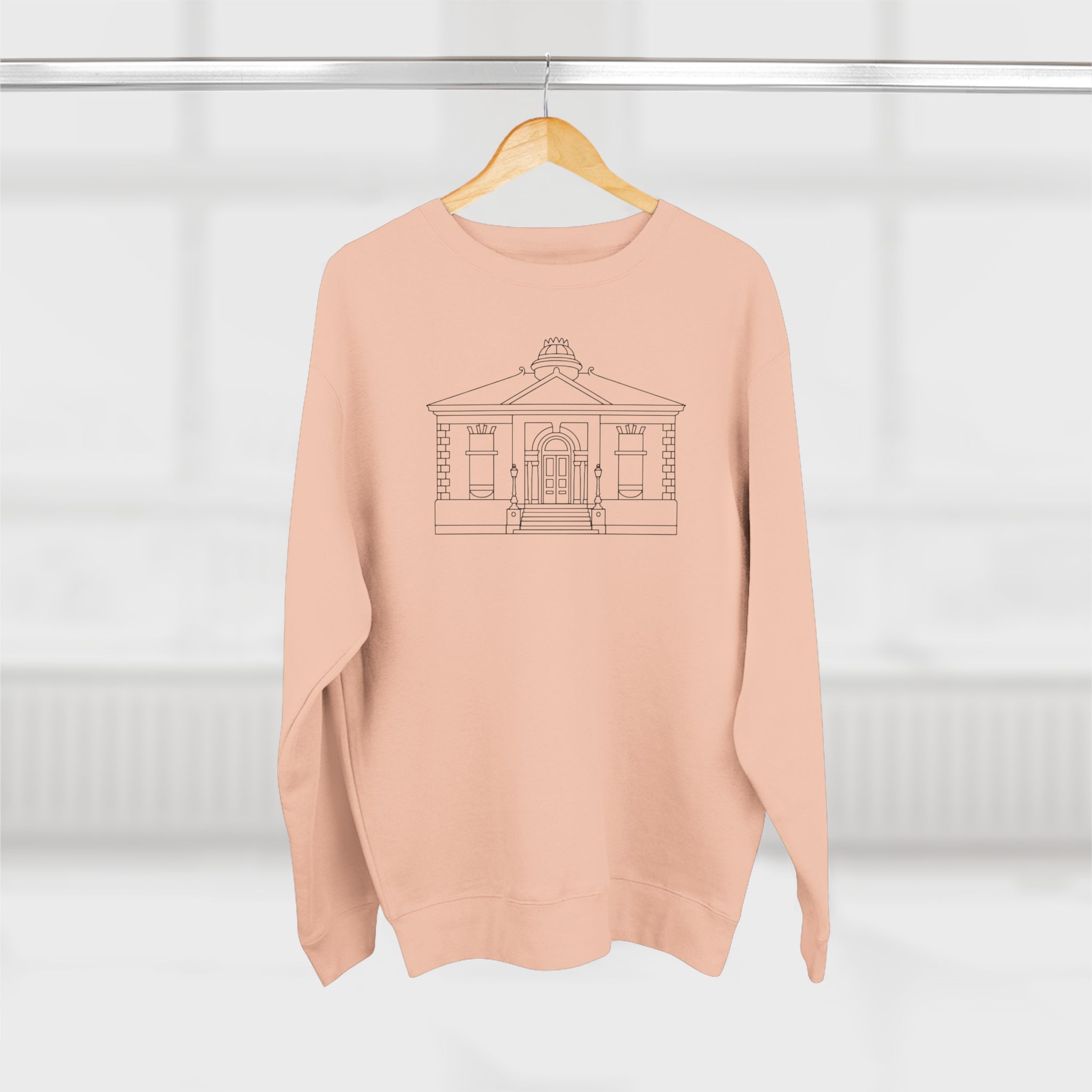 Ashby Public Library/Support Local Libraries Sweatshirt - Image 4