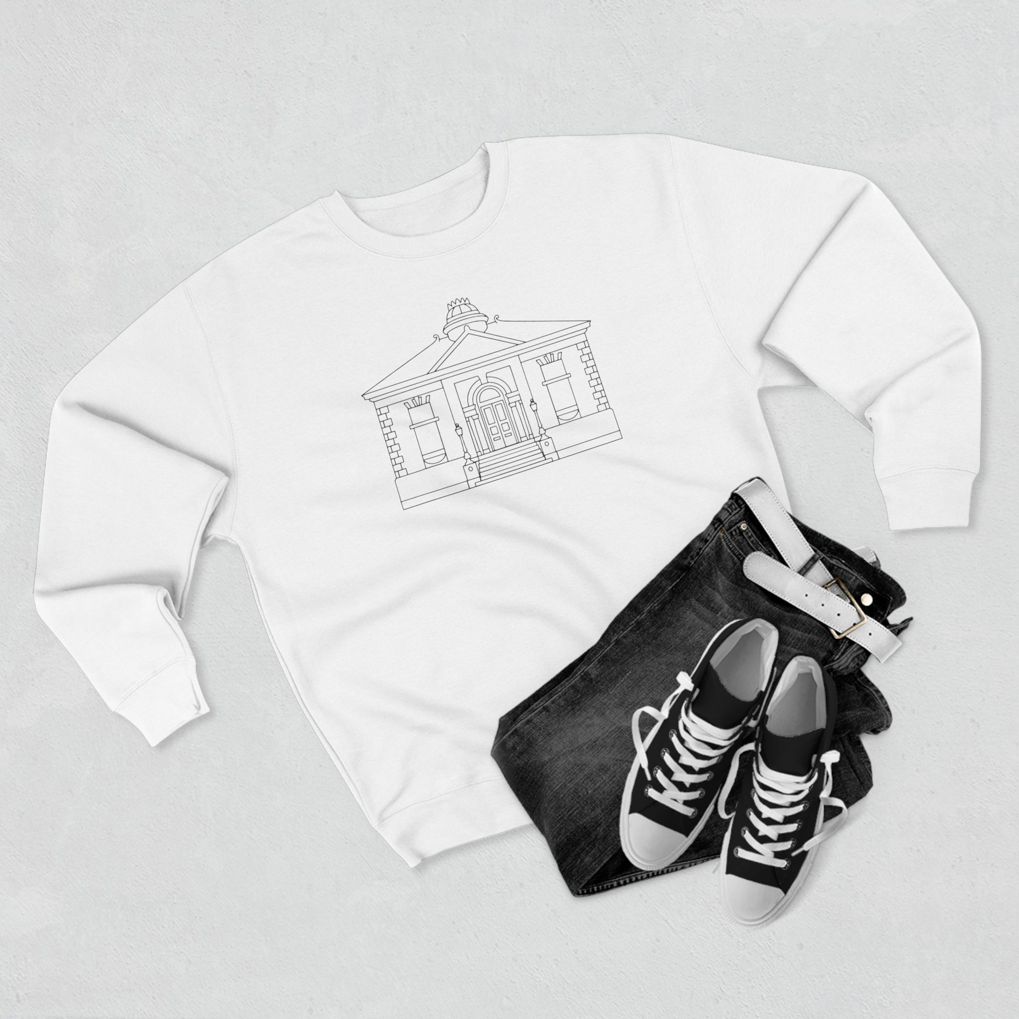 Ashby Public Library/Support Local Libraries Sweatshirt - Image 37