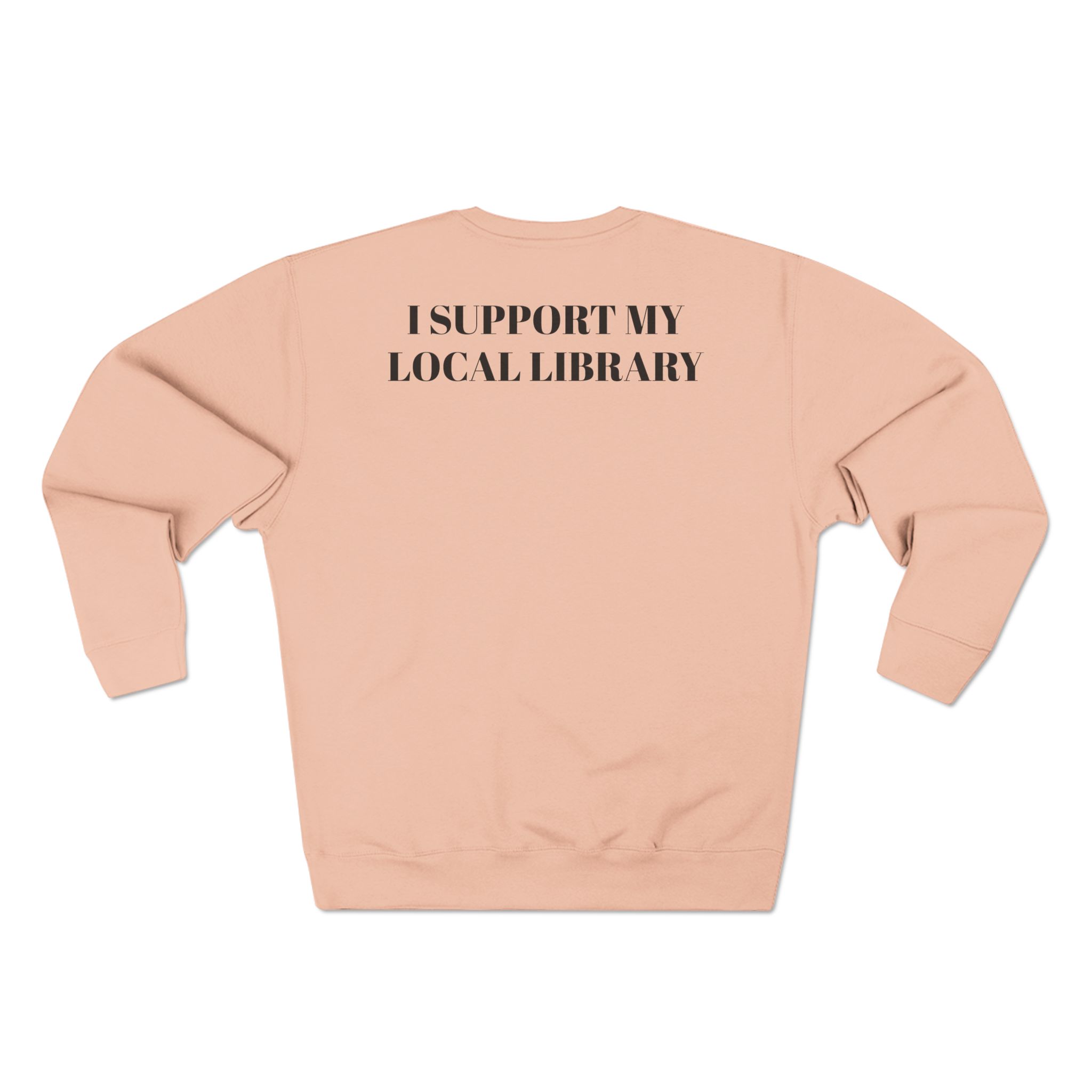 Ashby Public Library/Support Local Libraries Sweatshirt - Image 3