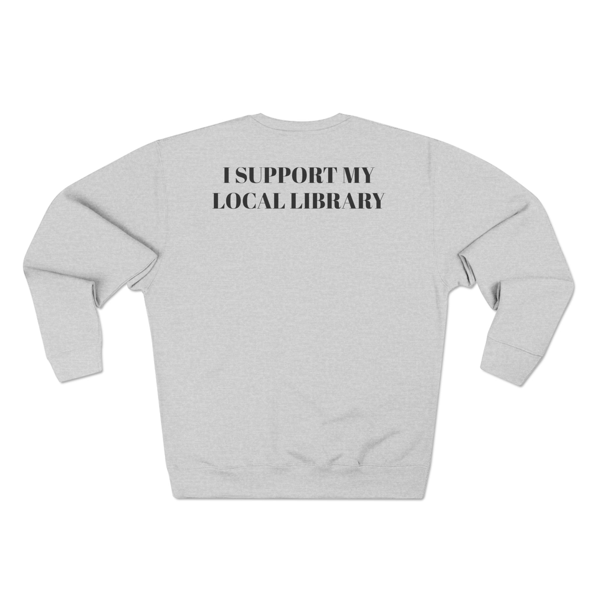 Ashby Public Library/Support Local Libraries Sweatshirt - Image 12