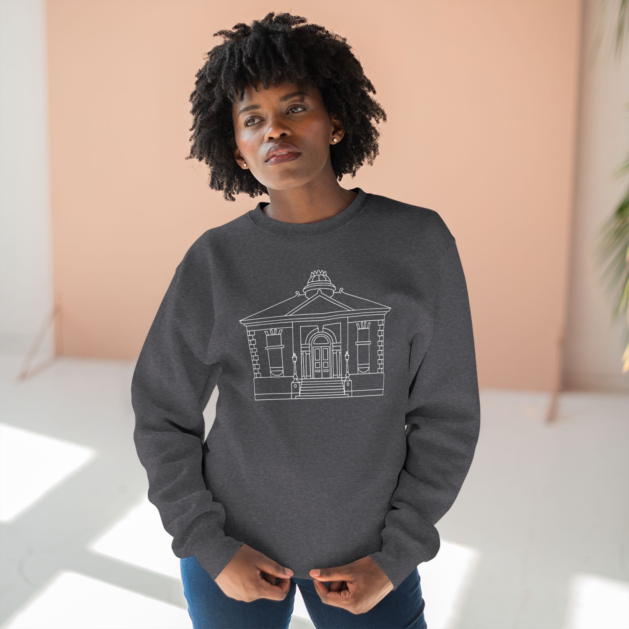 Ashby Public Library/Support Local Libraries Sweatshirt - Image 9