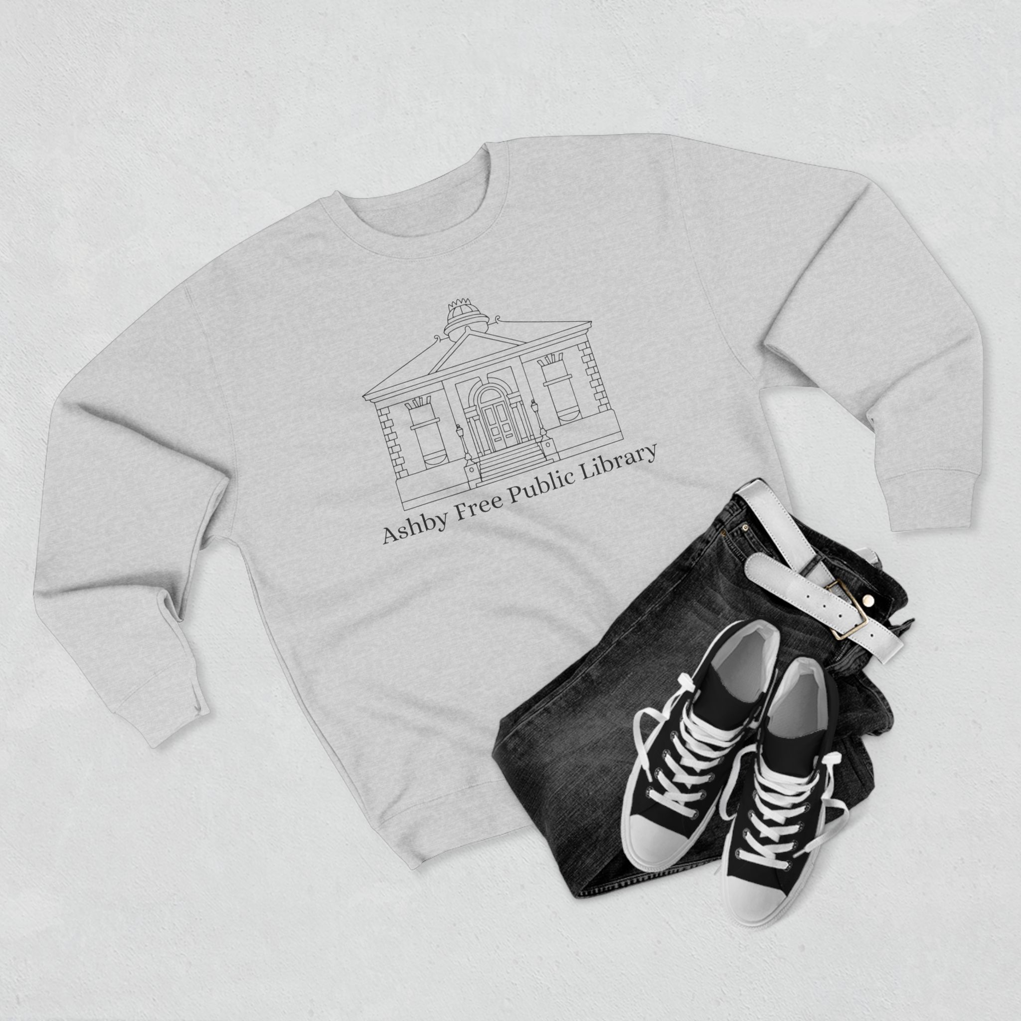 Ashby Public Library Sweatshirt - Image 4