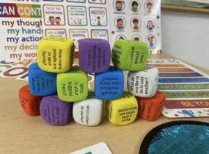 Conversation Cubes are great ice breakers