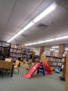 Lots of opportunity for movement and reading!